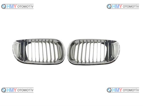 Panjur Seti Bmw Silver Krom Set Yeni Tset Yenip  E46 3 Serisi 2001-2005 51137042961 520006101017