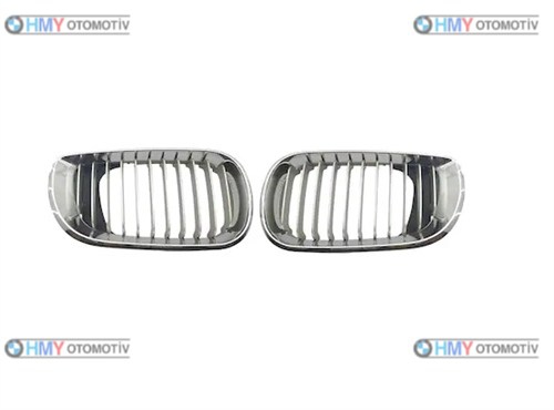 Panjur Seti Bmw Silver Krom Set Yeni Tset Yenip  E46 3 Serisi 2001-2005 51137042961 520006101017