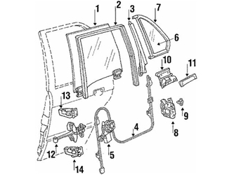 Bmw 51221906607001 Arka Kapı Kilidi DIS E30 WENDER