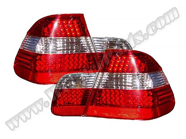 Komple Stop E46 Set; (Kristal, Ledli) Beyaz Sinyal [Sedan] 2002-05 B A0461323 WENDER