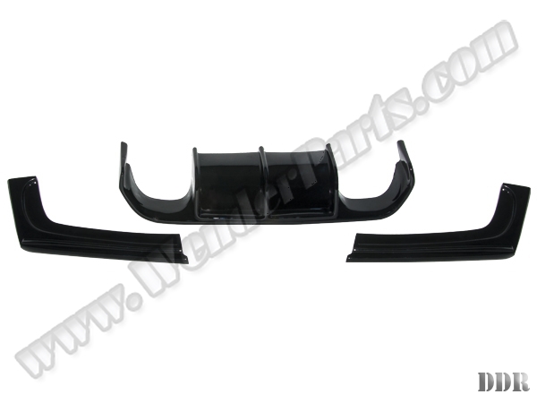 Tampon Difüzörü F30+LCI (Set) Arka (2-Çıkış) Piyano Siyah -///M-Vorsteiner- 2350697V