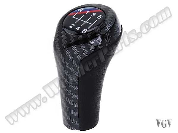 Vites Topuzu BMW -6 İleri- Man/Şanz; (Karbon) Köşeli Çerç. -M-Tech-  BA25117576532R3 WENDER