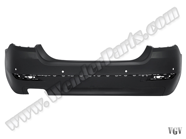 Tampon F10-LCI Arka (PDCli, 1-Çıkış, Nikelaj Delikli) -Luxury/Modern- 2014-16 51127332773