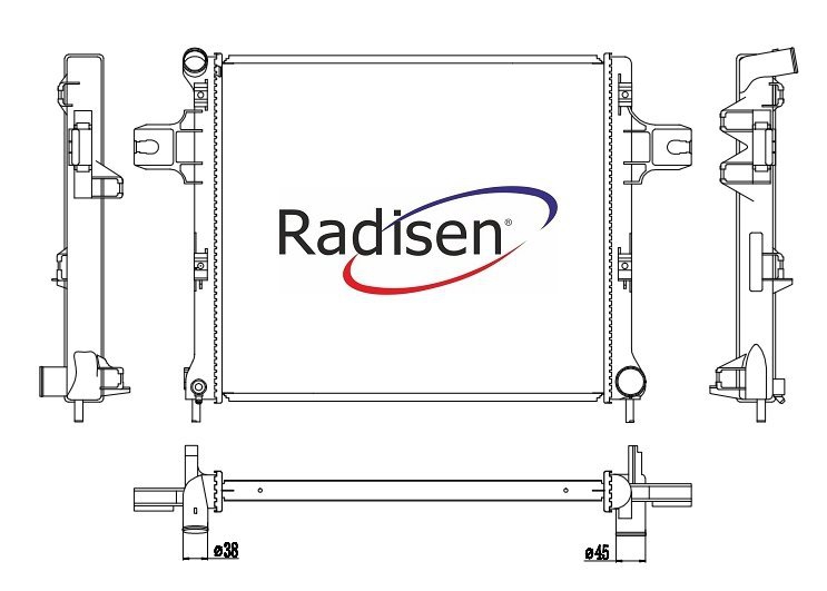 Radyatör E32 E34 60618