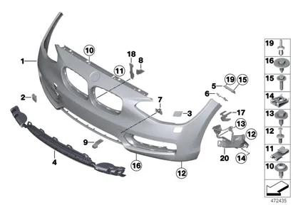 Bmw 51117292970 Komple Tampon F20 F21 Ön