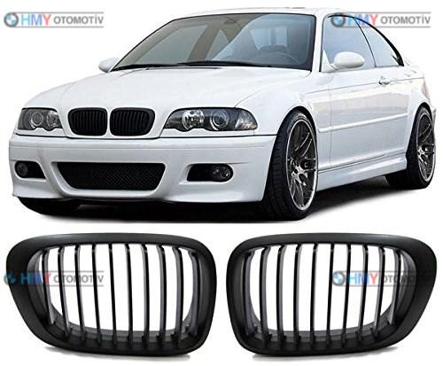 Panjur Seti Bmw Silver Krom Set Yeni Tip  E46 3 Serisi 2003-2006 51137064317 520006101023