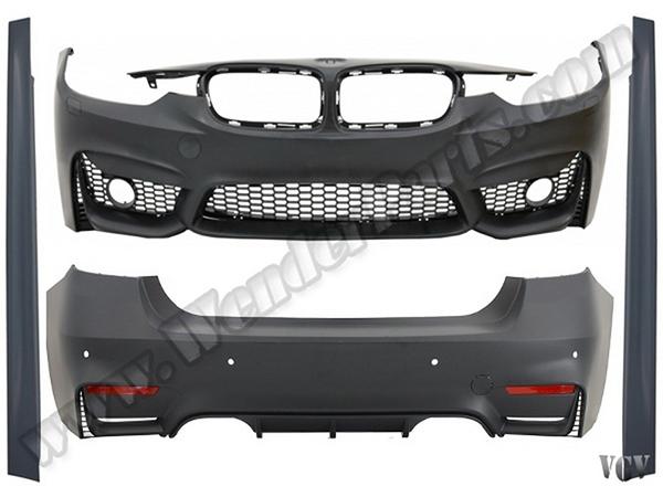 Bmw Gövde Kiti F30 (Ön:PDCsiz, Arka:PDCli, F.Yık-lı, SİS Delikli, 2-Çıkış, Mrşp-li) -M3-Design- 2012-18 BA0302105 WENDER