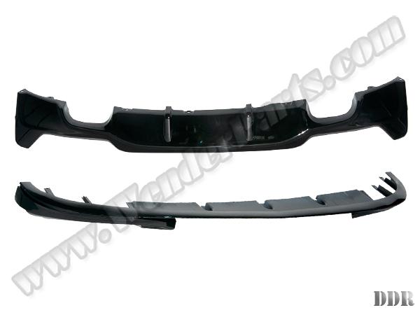 Bmw Lip-Difüzör Seti F32 F36 Ön Alt + Arka (2-Çıkış) -M-Sport- 2013- BA1328400 WENDER