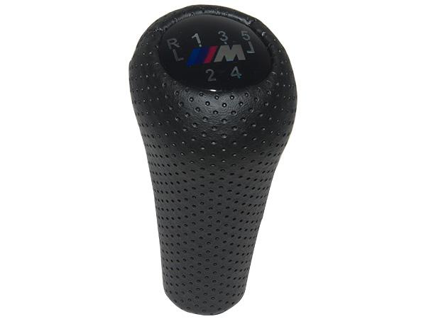 Vites Topuzu BMW -5 İleri- Man.Şanz; (Siyah; Noktalı; Suni Deri) -///M-  BA25111221813BK WENDER