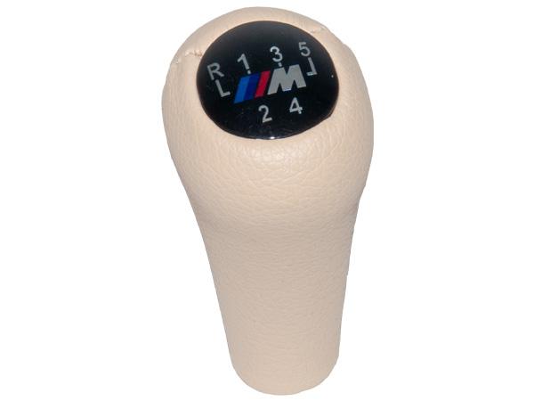 Vites Topuzu BMW -5 İleri- Man.Şanz; (Bej; Suni Deri) -///M-  BA25111434524BG WENDER