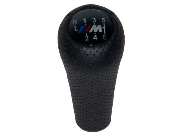 Vites Topuzu BMW -6 İleri- Man.Şanz; (Siyah; Noktalı; Suni Deri) -///M-  BA25112228157BK WENDER