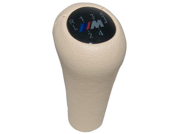 Vites Topuzu BMW -5 İleri- Man.Şanz; (Bej; Suni Deri) Işıklı -///M-  BA25112231550BG WENDER