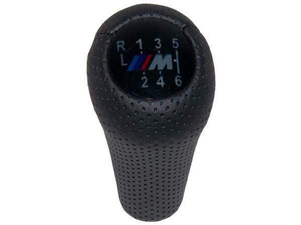 Vites Topuzu BMW -6 İleri- Man.Şanz; (Siyah; Noktalı; Suni Deri) Işıklı -///M-  BA25112282145BK WENDER