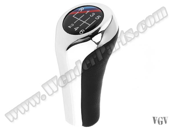 Vites Topuzu BMW -6 İleri- Man/Şanz; (Krom) Köşeli Çerç. -M-Tech-  BA25117576532R2 WENDER