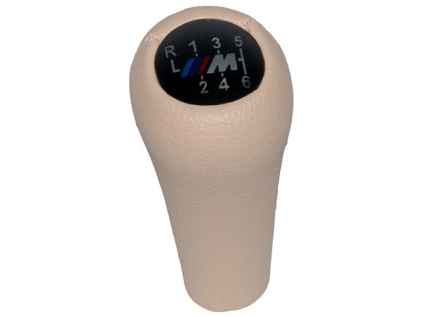 Vites Topuzu BMW -6 İleri- Man.Şanz; (Bej; Suni Deri) -///M-  BA25117896884BG WENDER