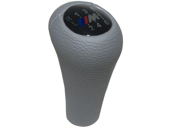 Vites Topuzu BMW -6 İleri- Man.Şanz; (Gri; Suni Deri) -///M-  BA25117896884GR WENDER
