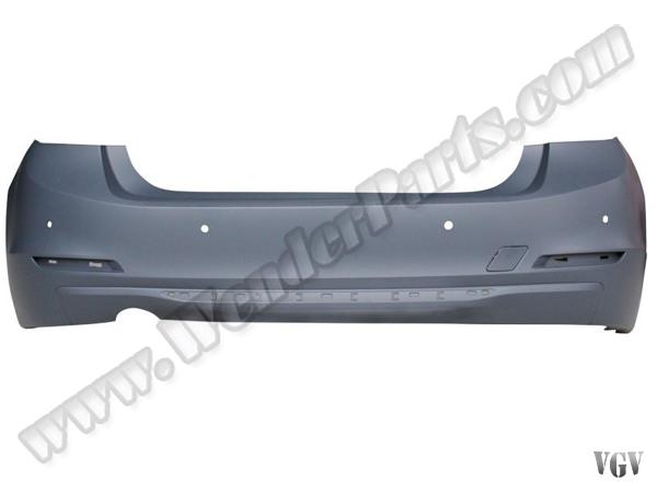 Bmw Tampon F30 Arka (PDCli, 1B1-Çıkış, Nikelaj Delikli) -Luxury- 2012-15 BA51127312733 WENDER