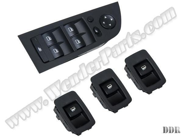 Cam Düğmesi E90+LCI (Set); Siyah Çerçeveli (Karartmalı & Katlamalı Ayna) B A61319217332S4 WENDER