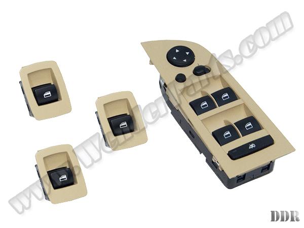 Cam Düğmesi E90+LCI (Set); Bej Çerçeveli (Karartmalı & Katlamalı Ayna) B A61319217334S4 WENDER