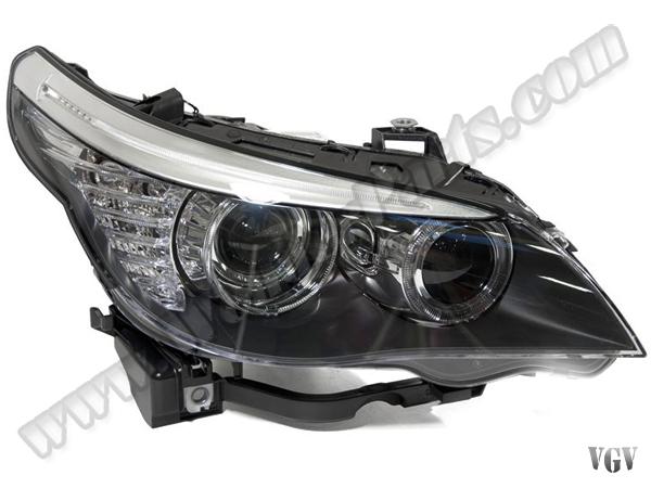 Komple Far E60-LCI Sağ; Bi-Xenon 2007-09 B A63127177752 WENDER