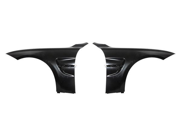 Çamurluk F80 Ön Set:2ad (Krom Çitalı; Sac) -F30:M3- 2012-18  BA8066915_916S WENDER