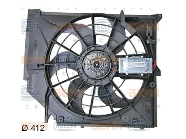 Komple Fan E46 [M43 M52 M54 N40 N42 N45 N46] BHR_8EW351038391 BEHR