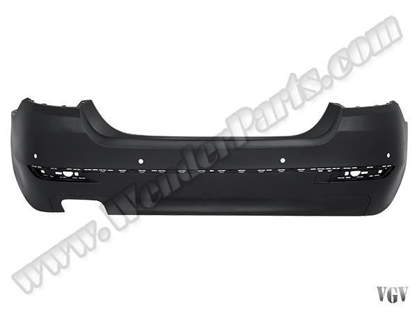 Bmw Tampon F10-LCI Arka (PDCli, 1-Çıkış, Nikelaj Delikli) -Luxury/Modern- 2014-16 BN51127332773 WENDER