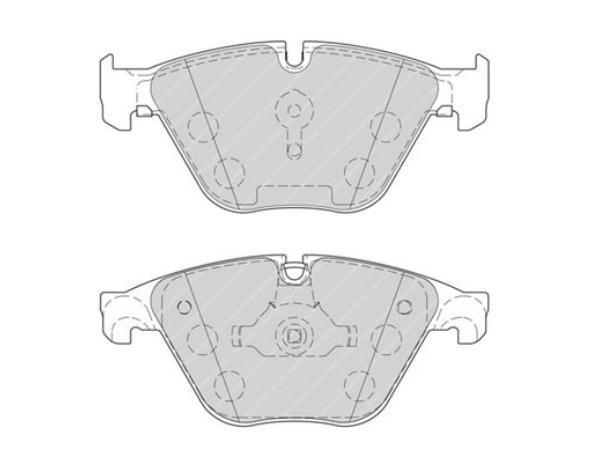 Fren Balatası F10 Ön 528535i 525/530d FRD_FDB4382 FERODO