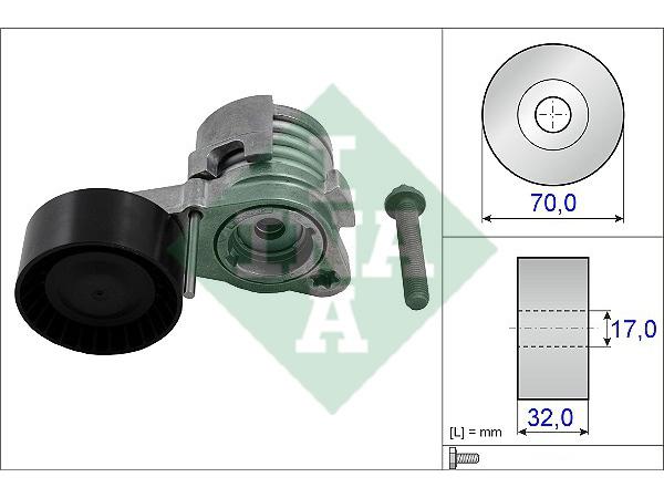 Gergi Kütüğü N52 N53 [F10 F01 F25] (Makaralı) INA_534043210  INA