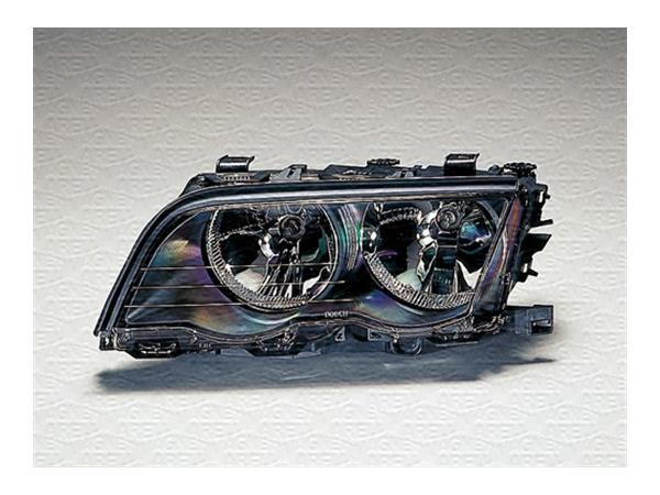 Komple Far E46 Sol; (Siyah) -Sedan- 1998-01 MML_LPF302 MAGNET MARELLI