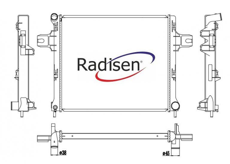 17111723825 Radyatör E32 E34 60618