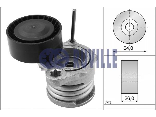 Gergi Kütüğü M47/N M57 N57 [E87 E90] (Makaralı) RUV_55064  RUVILLE