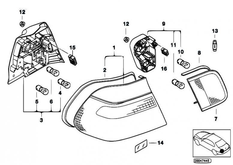 51417270099 Komple Stop F20 Sol VALEO 044644