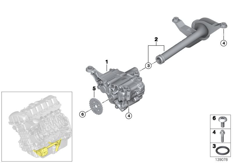 11417852262 Yağ Pompası F90 M5 S63M Bmw GROUP