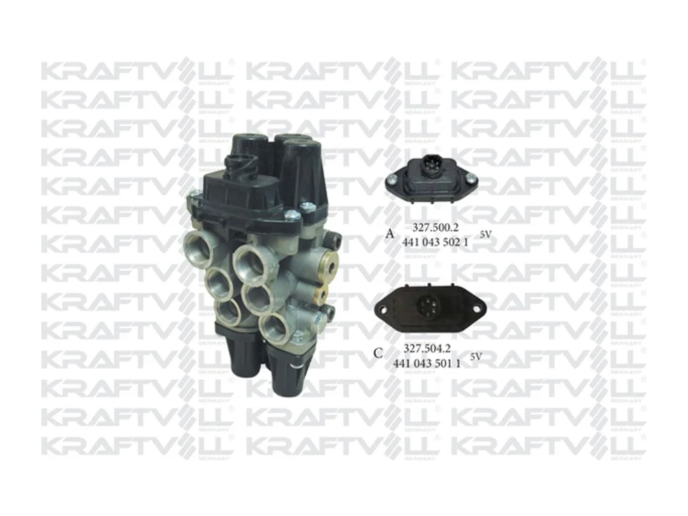 BMW 5 Serisi E60 M57 N52 Havalı Süspansiyon Valfi 07140015 KRAFTVOLL