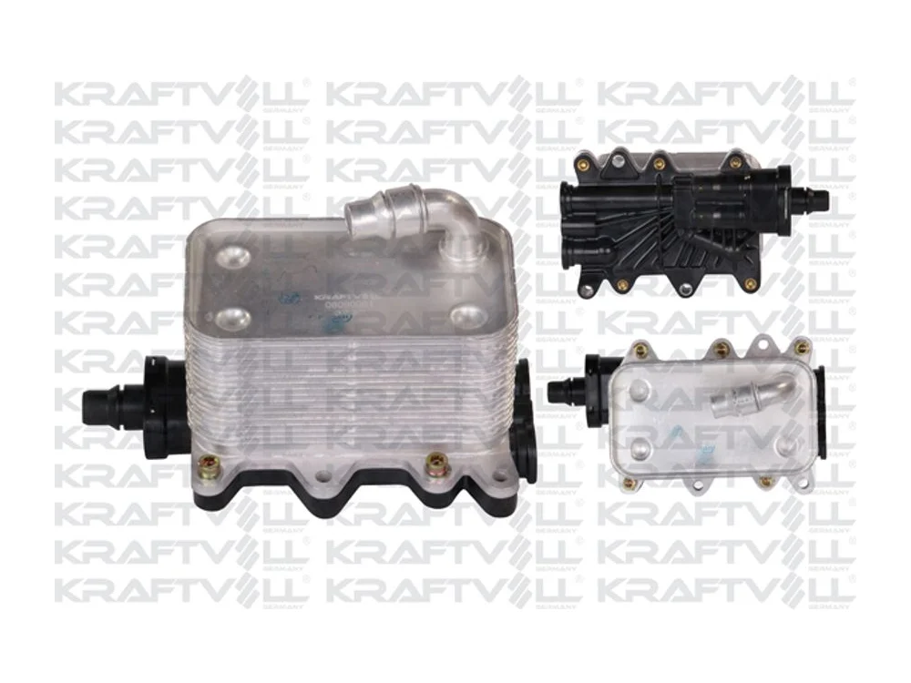 BMW 5 Serisi E60 M57 Yağ Soğutucu 17212249465, 17217800479, 17217803830 08090081 KRAFTVOLL