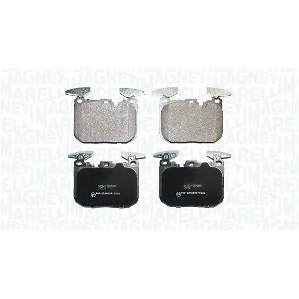 BMW F20 F21 F22 F23… Fren Balatası 34106799805 MAGNETI MARELLI