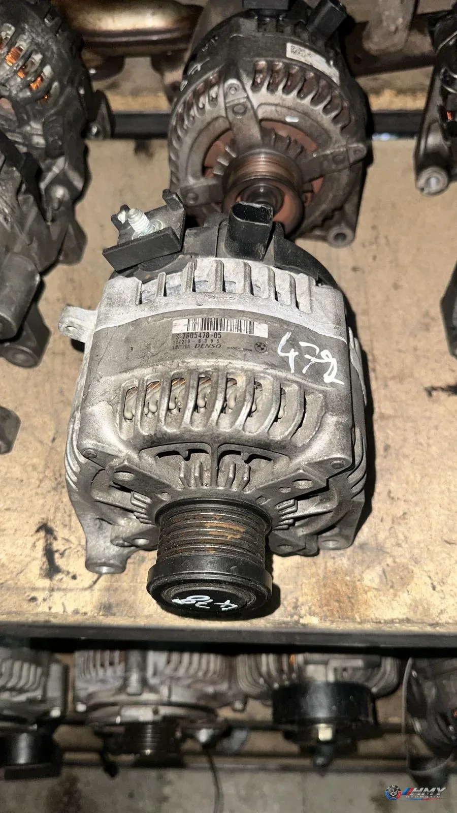 BMW E84 E89 F07 F10… Alternatör 12317605478 Orijinal Çıkma
