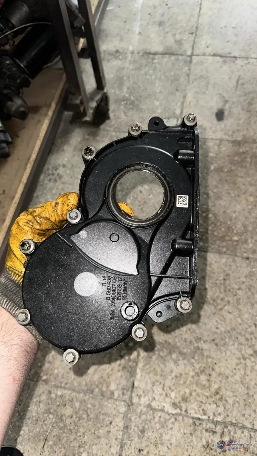 BMW F40 F45 F46 F48… B38 Arka Krank Keçesi Kapağı 11148580936 Orijinal Çıkma