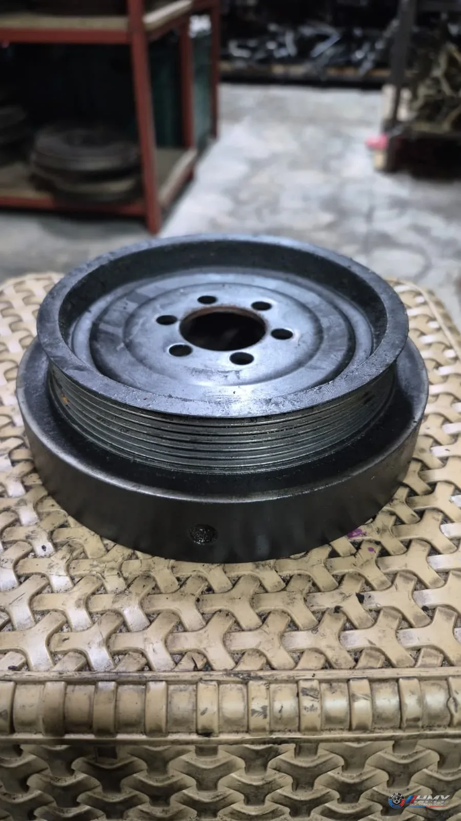 BMW E60 E81 E87 E90 N53 Krank Kasnağı 7546087 Orijinal Çıkma
